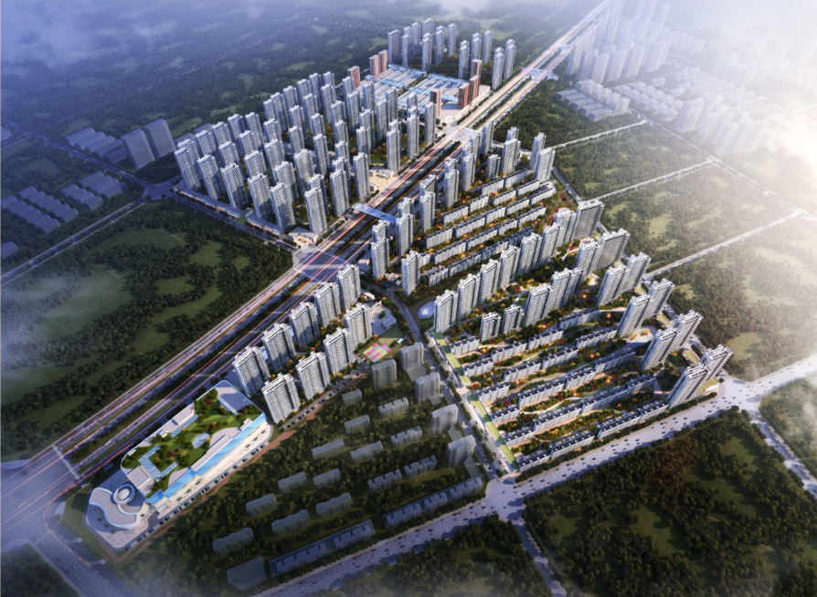 汇置城（C区）三标段获2021中国建设工程安全生产标准化工地